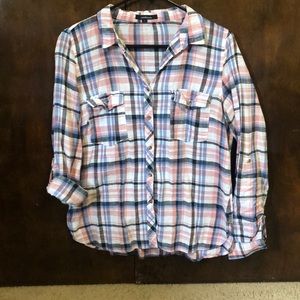 Button down western shirt